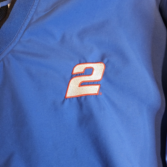 Blue Racing Pullover Jacket - Picture 2 of 8